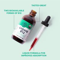 Vimergy Vitamins & Supplements Organic Liquid B12